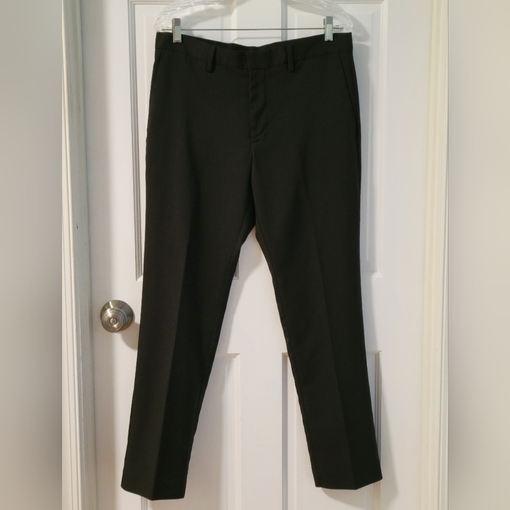 Perry Ellis Black Slim Fit Dress Pants 32 X 30